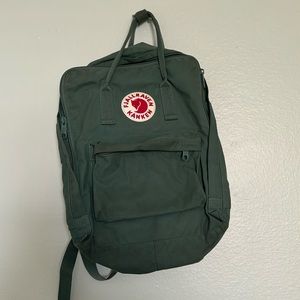 fjallraven kanken backpack in teal